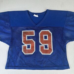 Vintage Riddell Florida Gators Football Jersey Mesh Cropped Youth Medium #59